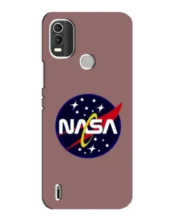 Чохол для Nokia C21 Plus з картинкою «NASA — ретро космос»