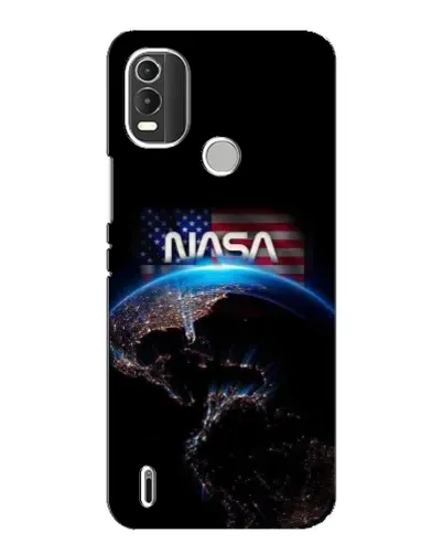 Чохол для Nokia C21 Plus з картинкою «Земля з космосу NASA»