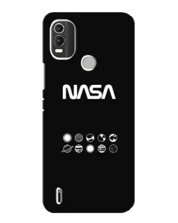 Чохол для Nokia C21 Plus з картинкою «NASA — технічний принт»