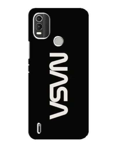 Чохол для Nokia C21 Plus з картинкою «NASA — вертикальний логотип»