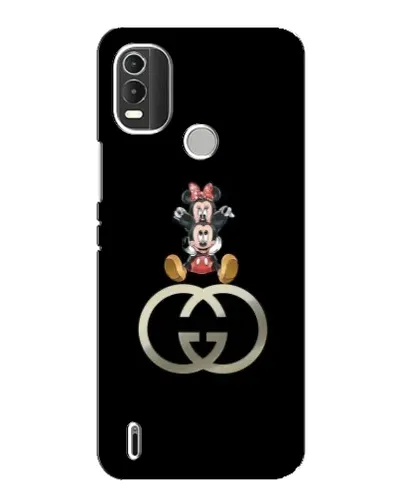 Чохол для Nokia C21 Plus з картинкою «Мінні Маус на лого» Чохол для Nokia C21 Plus з картинкою «Мінні Маус на лого»