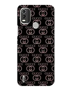 Чохол для Nokia C21 Plus з картинкою «Класична монограма Gucci»