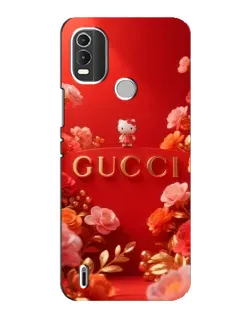 Чохол для Nokia C21 Plus з картинкою «Gucci — золотий сад»