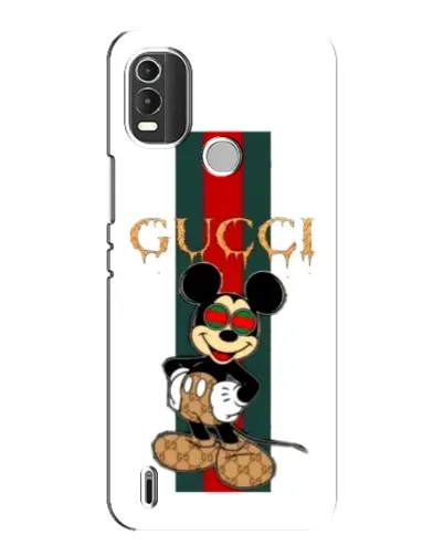 Чохол для Nokia C21 Plus з картинкою «Міккі Маус Gucci — смуги» Чохол для Nokia C21 Plus з картинкою «Міккі Маус Gucci — смуги»