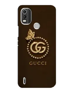 Чохол для Nokia C21 Plus з картинкою «Gucci — золотий метелик»