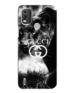 Чехол для Nokia C21 Plus с картинкой «Gucci — дикая природа»