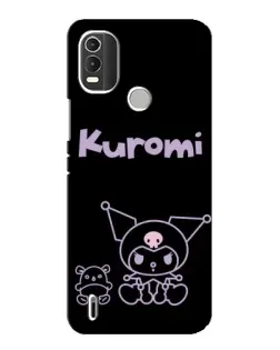 Чохол для Nokia C21 Plus з картинкою «Kuromi — чорний мінімалізм» Чохол для Nokia C21 Plus з картинкою «Kuromi — чорний мінімалізм»