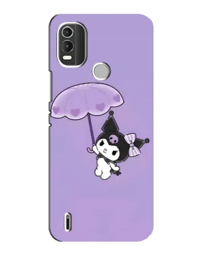 Чохол для Nokia C21 Plus з картинкою «Kuromi з парасолькою»