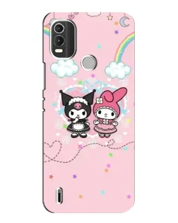 Чохол для Nokia C21 Plus з картинкою «My Melody та Kuromi» Чохол для Nokia C21 Plus з картинкою «My Melody та Kuromi»