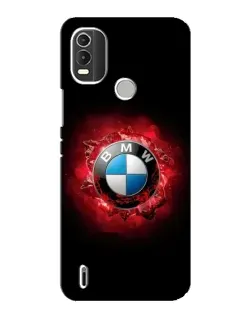 Чохол для Nokia C21 Plus з картинкою «Логотип BMW — спалах»