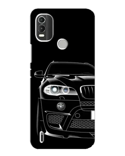 Чохол для Nokia C21 Plus з картинкою «Темний силует BMW»