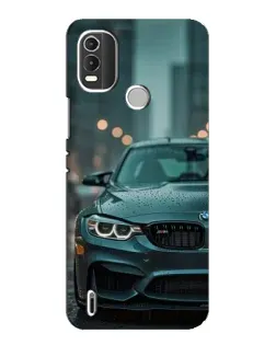 Чохол для Nokia C21 Plus з картинкою «BMW у вогнях міста»