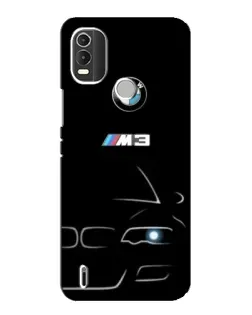 Чохол для Nokia C21 Plus з картинкою «Мінімалістичний принт BMW M3»