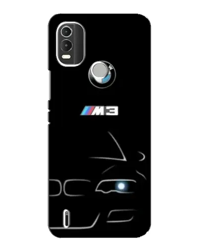 Чохол для Nokia C21 Plus з картинкою «Мінімалістичний принт BMW M3»