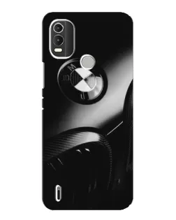 Чохол для Nokia C21 Plus з картинкою «Емблема BMW — макро»