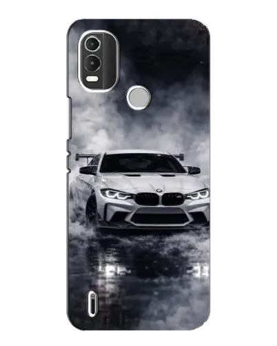 Чохол для Nokia C21 Plus з картинкою «BMW крізь туман»
