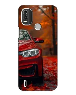 Чохол для Nokia C21 Plus з картинкою «Осіння BMW M4»