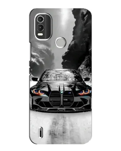 Чехол для Nokia C21 Plus с картинкой «BMW — акварельный дрифт» Чехол для Nokia C21 Plus с картинкой «BMW — акварельный дрифт»