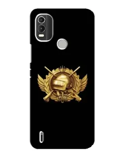 Чехол для Nokia C21 Plus с картинкой «PUBG — оранжевый градиент» Чехол для Nokia C21 Plus с картинкой «PUBG — оранжевый градиент»