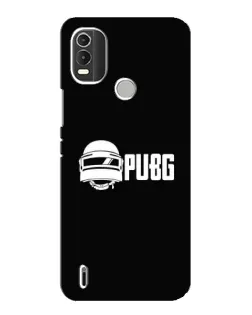 Чехол для Nokia C21 Plus с картинкой «PUBG — классический лого»