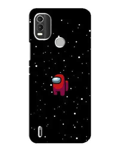 Чохол для Nokia C21 Plus з картинкою «Червоний Among Us»