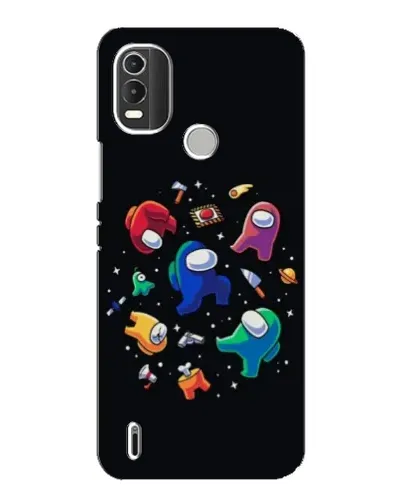 Чохол для Nokia C21 Plus з картинкою «Among Us космос»