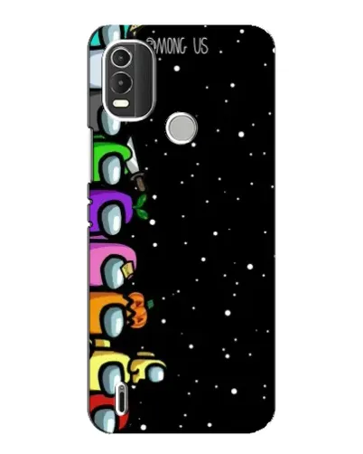 Чохол для Nokia C21 Plus з картинкою «Команда Among Us»