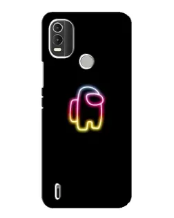 Чохол для Nokia C21 Plus з картинкою «Among Us градієнт»