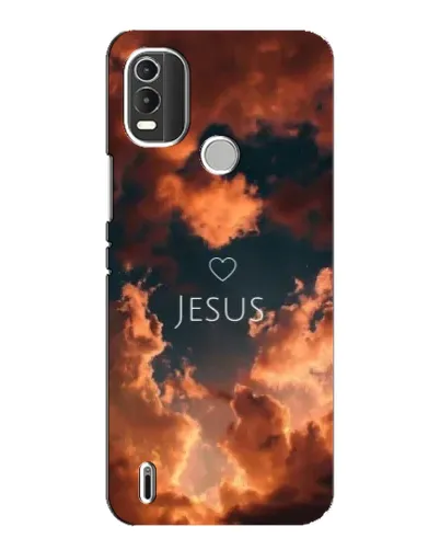 Чохол для Nokia C21 Plus з картинкою «Сяйво Імені Jesus»