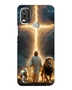 Чохол для Nokia C21 Plus з картинкою «Лев Юди та Світло»