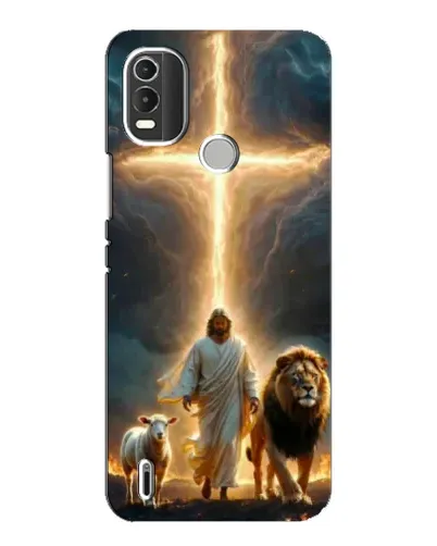 Чохол для Nokia C21 Plus з картинкою «Лев Юди та Світло»