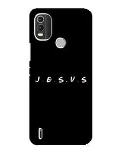 Чохол для Nokia C21 Plus з картинкою «Крапки віри J.E.S.U.S.»