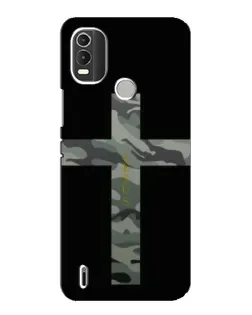 Чохол для Nokia C21 Plus з картинкою «Мілітарі Хрест»