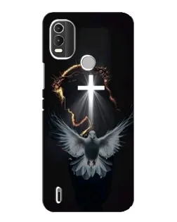 Чохол для Nokia C21 Plus з картинкою «Голуб та Світло»