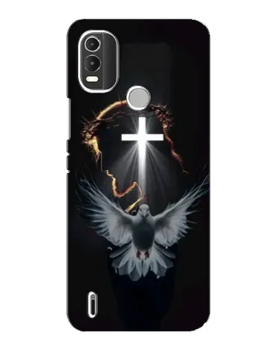 Чохол для Nokia C21 Plus з картинкою «Голуб та Світло»