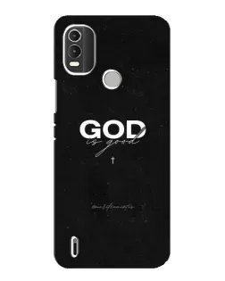 Чохол для Nokia C21 Plus з картинкою «GOD — Бог над усім»