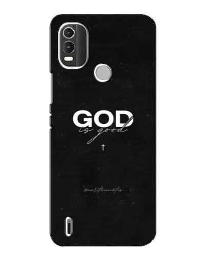 Чохол для Nokia C21 Plus з картинкою «GOD — Бог над усім»