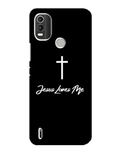 Чохол для Nokia C21 Plus з картинкою «Ісус любить тебе»
