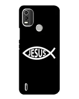 Чохол для Nokia C21 Plus з картинкою «Класичний Jesus»