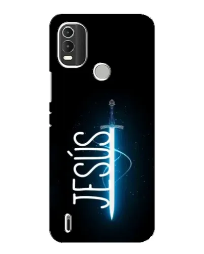 Чохол для Nokia C21 Plus з картинкою «Меч Духа Jesus»