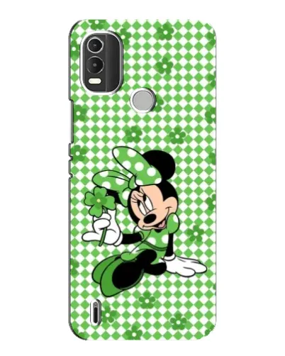 Чехол для Nokia C21 Plus с картинкой «Mickey в клетку» Чехол для Nokia C21 Plus с картинкой «Mickey в клетку»