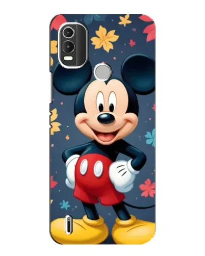 Чехол для Nokia C21 Plus с картинкой «Осенний Mickey Mouse» Чехол для Nokia C21 Plus с картинкой «Осенний Mickey Mouse»