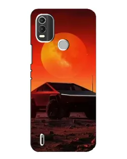 Чохол для Nokia C21 Plus з картинкою «Cybertruck на Марсі» Чохол для Nokia C21 Plus з картинкою «Cybertruck на Марсі»
