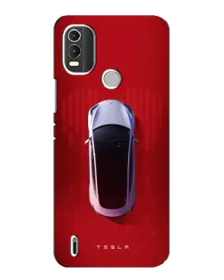 Чохол для Nokia C21 Plus з картинкою «Tesla Top View» Чохол для Nokia C21 Plus з картинкою «Tesla Top View»