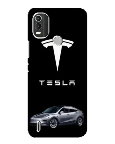 Чохол для Nokia C21 Plus з картинкою «Tesla Model Y»