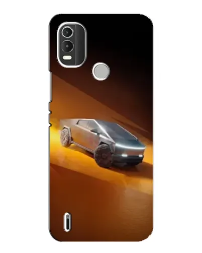 Чохол для Nokia C21 Plus з картинкою «Cybertruck у пустелі»