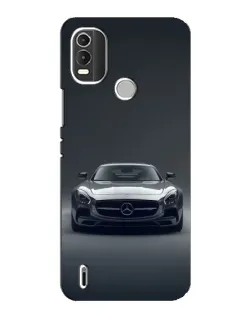 Чохол для Nokia C21 Plus з картинкою «Mercedes на чорному» Чохол для Nokia C21 Plus з картинкою «Mercedes на чорному»