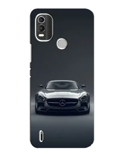 Чохол для Nokia C21 Plus з картинкою «Mercedes на чорному»