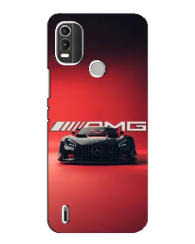 Чохол для Nokia C21 Plus з картинкою «Mercedes AMG — червона лінія»