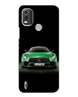 Чохол для Nokia C21 Plus з картинкою «Mercedes — неоновий лого» Чохол для Nokia C21 Plus з картинкою «Mercedes — неоновий лого»